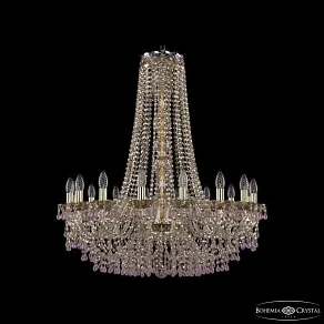 Подвесная люстра Bohemia Ivele Crystal 1410 1410/16/300/h-95 G V7010 M801