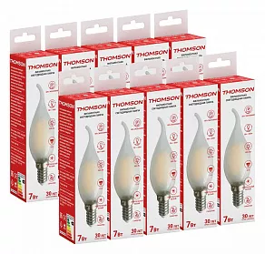 Лампа светодиодная Thomson Filament TAIL Candle E14 7Вт 4500K TH-B2140
