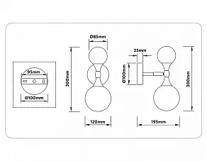 Бра Ambrella Light LH LH51053