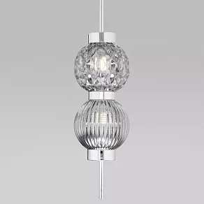 Подвесной светильник Eurosvet Plaza 50186/2 хром