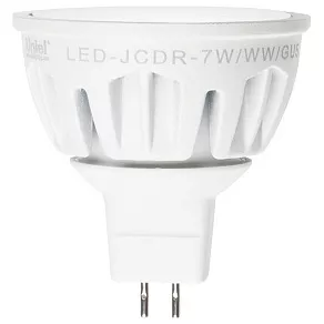 Лампа светодиодная Uniel Merli GU5.3 7Вт 4500K LED-JCDR-7W/NW/GU5.3/FR ALM01WH