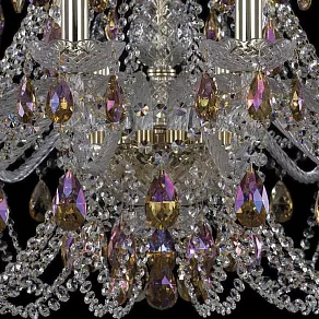 Подвесная люстра Bohemia Art Classic 11.21 11.21.16+8.360.Gd.Sp.K777