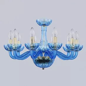 Подвесная люстра Bohemia Ivele Crystal Ivele Crystal 6 1311/10/200 G Aq/Aquamarime/M-1H