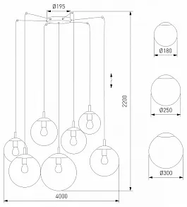 Подвесной светильник TK Lighting Esme 5385 Esme