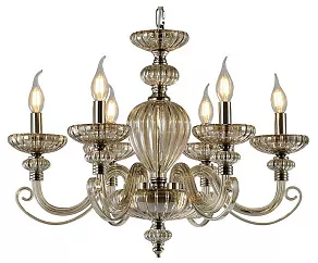 Подвесная люстра Newport 12800 12806/S cognac