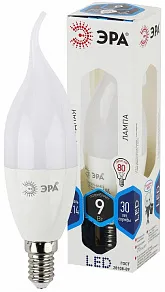 Лампа светодиодная Эра Стандарт E14 9Вт 4000K LED BXS-9W-840-E14