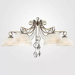 Подвесная люстра Eurosvet 60062 60062/6 античная бронза