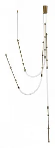 Подвесной светильник Indigo Corda 14010/3P Brass