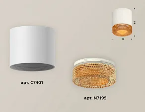 Накладной светильник Ambrella XS XS7401024