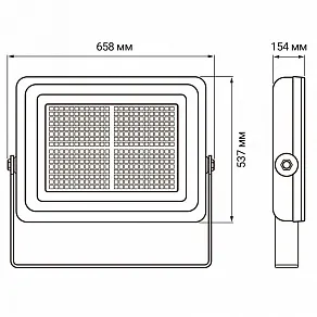 Настенно-потолочный прожектор Jazzway  PFL-S 400w 60° 6500K IP65