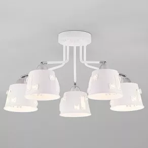 Потолочная люстра Eurosvet Benna 70105/5 белый