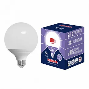 Лампа светодиодная Volpe LED-G120 UL-00010996