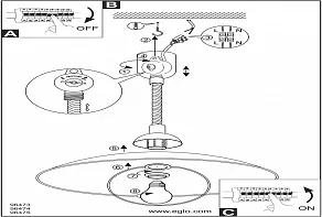 Подвесной светильник Eglo ПРОМО Alvez 96474