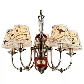 Подвесная люстра Maytoni Cruise ARM625-05-R