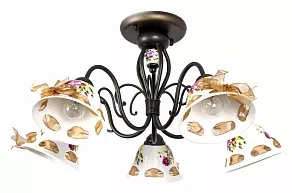 Люстра на штанге Abrasax Emilia MDK9424/5B Coffee