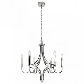 Подвесная люстра Newport DANIELA 3456/С nickel