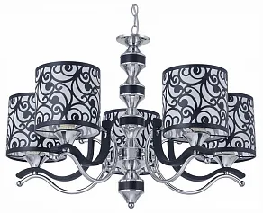 Подвесная люстра Arte Milano Florentia-4957 304957/5 Bk/Ni