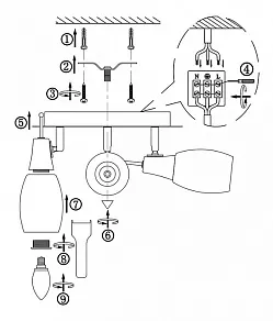 Спот Globo Gillian 54983-3