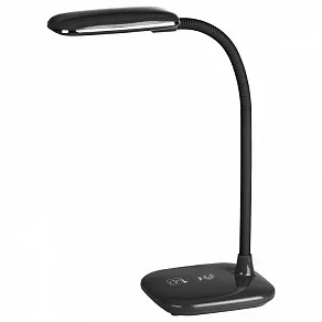 Настольная лампа офисная Эра NLED-450 NLED-451-5W-BK