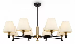 Люстра на штанге Freya Perfetto FR5098PL-08BBS