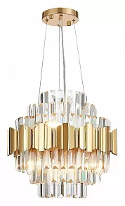 Подвесная люстра Natali Kovaltseva Ruby RUBY 81442/6C GOLD