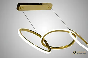 Подвесная люстра AM-Group  AM448 L800 GOLD