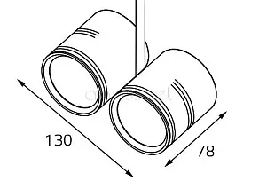 Светильник на штанге Italline 8141 8141 white