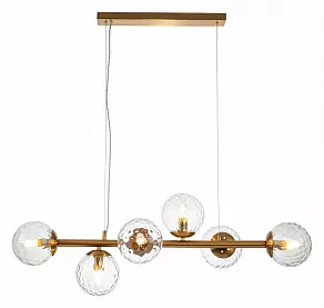 Подвесная люстра Indigo Cocoon 11008/6P Brass