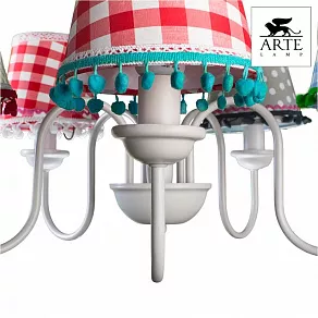 Подвесная люстра Arte Lamp Kids A5165LM-5WH