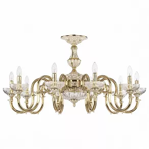 Подвесная люстра Bohemia Ivele Crystal 7203 72203P/10/300 GW P Clear/M-1G