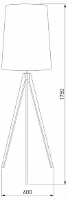 Торшер TK Lighting Walz a062963