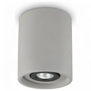 Накладной светильник Ideal Lux Oak OAK PL1 ROUND CEMENTO