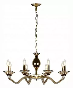 Подвесная люстра iLamp Flo YT2049-8 GD+COG