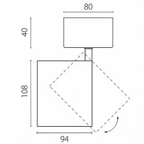 Спот Lightstar Alta Base A5447SO