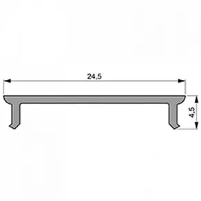 Профиль накладной Deko-Light P-01-20 983041