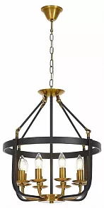 Подвесная люстра LUMINA DECO Berling LDP 8024-8 BK+MD