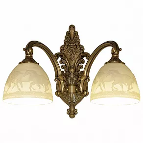 Бра Bohemia Ivele Crystal 7209 7209B14/2/175 FP P1 D Horse