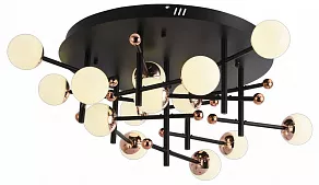 Потолочная люстра Natali Kovaltseva LOFT LED LED LAMPS 81344 GOLD BLACK