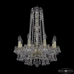Подвесная люстра Bohemia Ivele Crystal 1409 1409/8/141/h-59 G