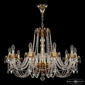 Подвесная люстра Bohemia Ivele Crystal 5402 5402/10/300 G Amber/M-1H
