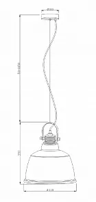 Подвесной светильник Maytoni Irving T163PL-01C