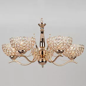 Подвесная люстра Eurosvet Mirage 30119/5 золото
