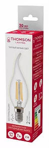 Лампа светодиодная Thomson Filament TAIL Candle E14 7Вт 2700K TH-B2075