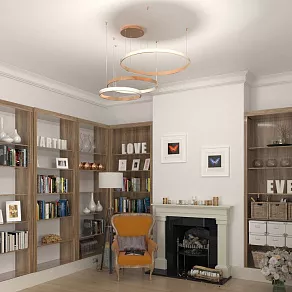 Подвесной светильник Eurosvet Posh 90175/3 медный 100W