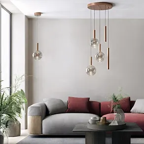 Подвесная люстра Denkirs BUBBLES DK6535-CO