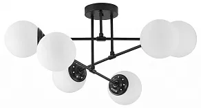 Люстра на штанге LUMINA DECO Fino TC 2003-6 BK