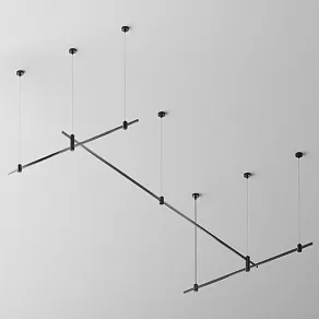 Трек подвесной Maytoni Готовая конструкция TFC-Flar-H07-B