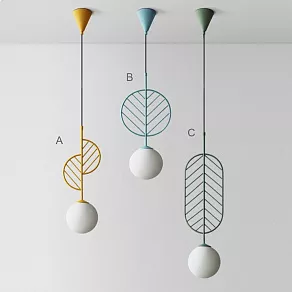 Подвесной светильник Imperiumloft Leaf C LEAF01