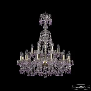 Подвесная люстра Bohemia Ivele Crystal 1410 1410/12+6/240/XL-80 G V7010