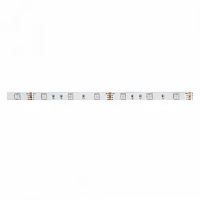 Лента светодиодная Volpe ULS-Q210 ULS-Q210 5050-30LED/m-10mm-IP20-DC12V-7,2W/m-5M-RGB катушка в герметичной упаковке